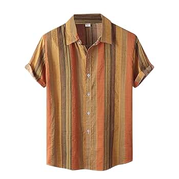 シャツ+ブラウス(半袖+袖なし) VINTAGE - Ethnic Pattern Button Less Knit Shirt 71Q3D9ZTSgL._AC_SX522_.jpg